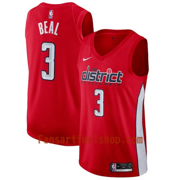 Washington Wizards Trikot Bradley Beal 3 2018-19 Nike Rot Swingman - Herren